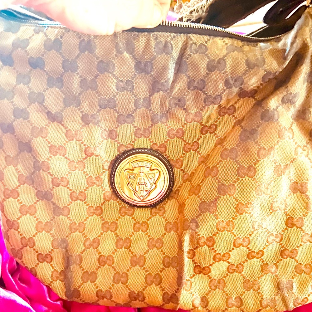 Authentic GUCCI hysteria large handbag